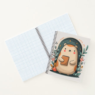 chubby mascot  notebook