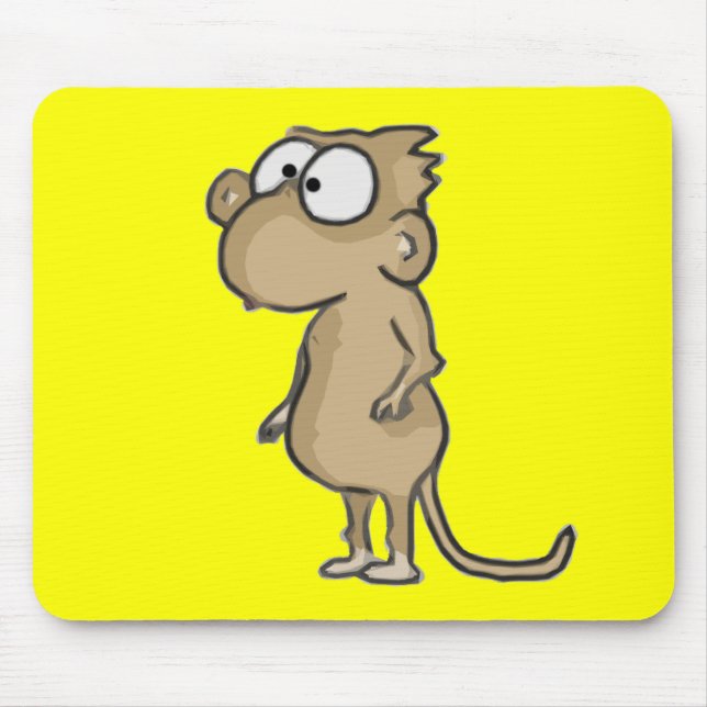 Chubby Monkey Mousepad (Front)