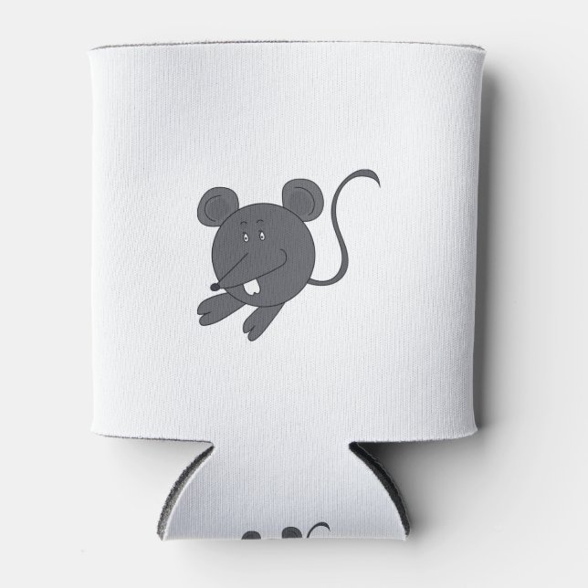 Chubby Mouse Can Cooler (Front)