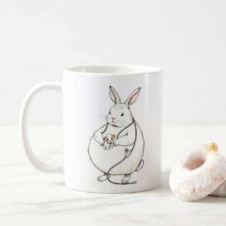 Chubby Rabbit Vet Mug - Funny Veterinarian Gift