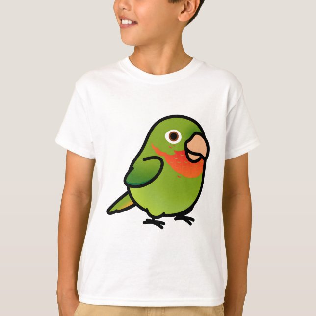 Chubby Red-throated Conure T-Shirt (Front)