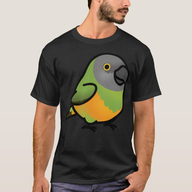 Chubby Senegal Parrot T-Shirt (Front)