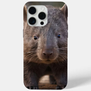 Chubby The Australian Wombat,  iPhone 15 Pro Max Case