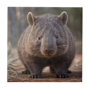 Chubby The Australian Wombat, Tile
