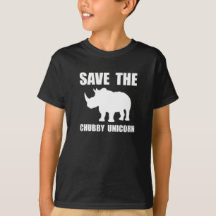 Chubby Unicorn Rhino T-Shirt