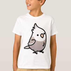 Chubby White-Faced Cinnamon Cockatiel T-Shirt