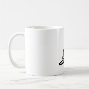 Chubby White-faced Pearl Cockatiel Coffee Mug