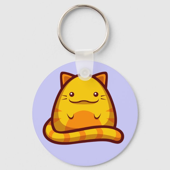 Chubs Kitty Keychain (Front)