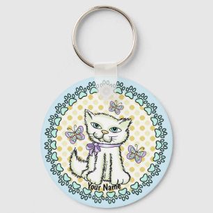 Chubs The Cat  Key Ring