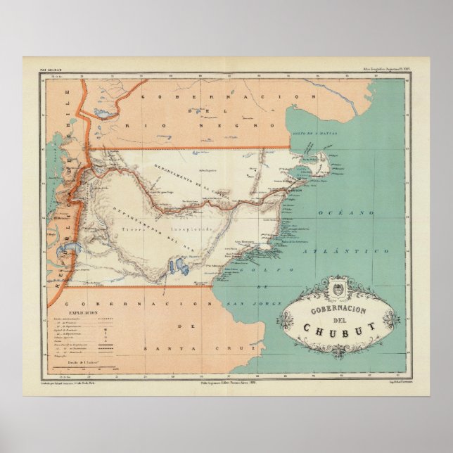 Chubut, Argentina Poster (Front)