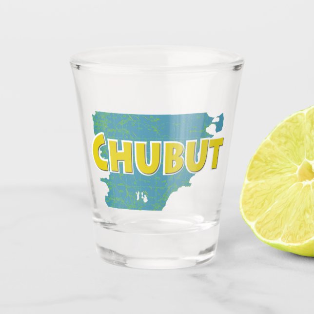 Chubut Shot Glass (Front)