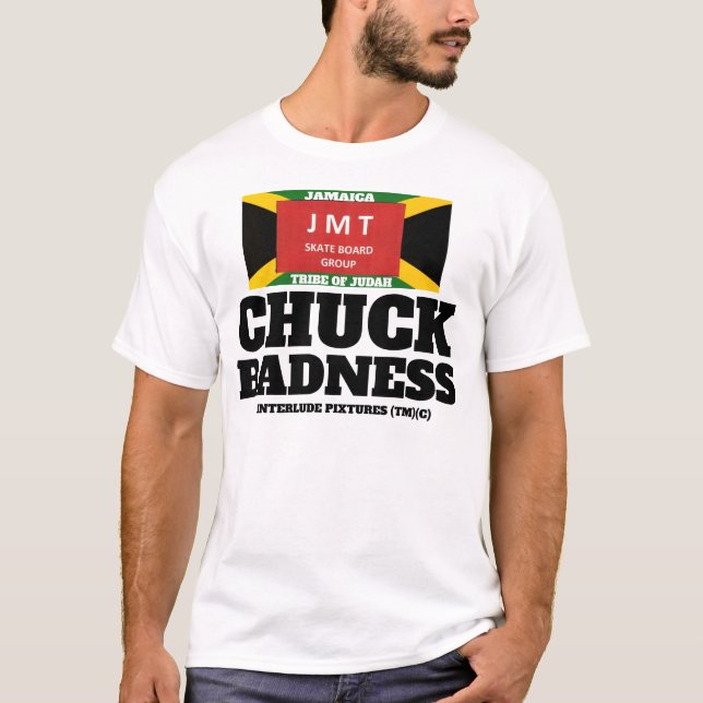 CHUCK BADNESS. Men's Basic T-Shirt (Front)