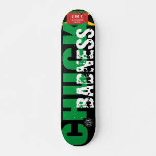 CHUCK BADNESS  OFFICIAL JMTJ7 3/4" Skateboard Deck