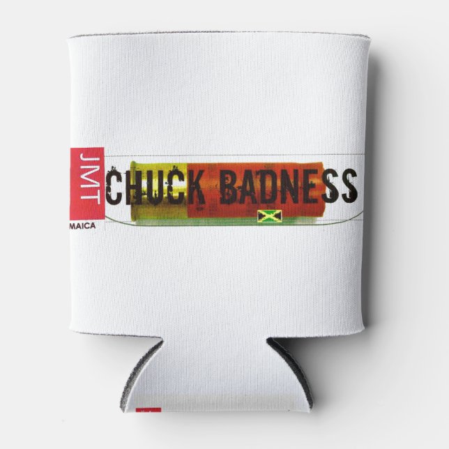 CHUCK BADNESS /TST Merchandise Can Cooler (Front)