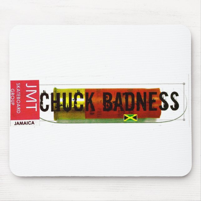 CHUCK BADNESS /TST Merchandise Mouse Mat (Front)