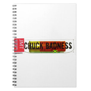 CHUCK BADNESS /TST Merchandise Notebook