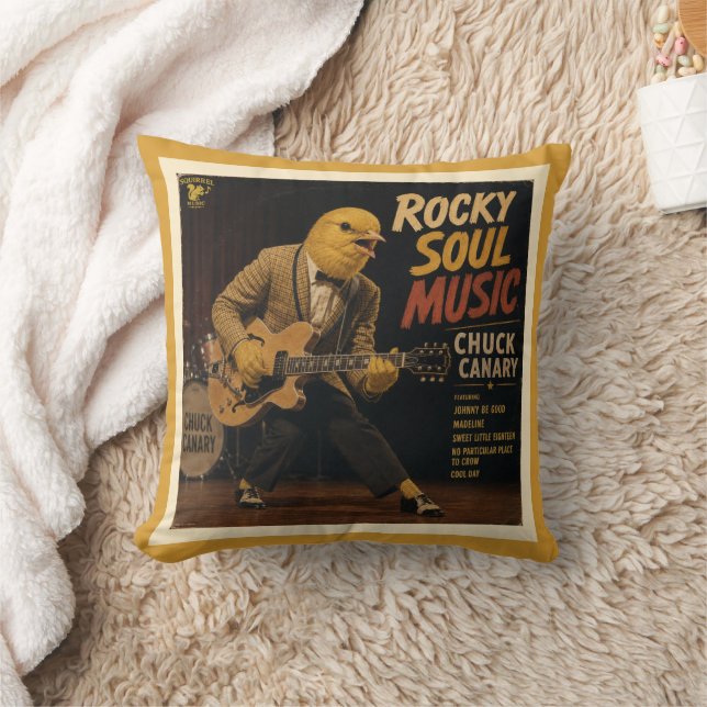 Chuck Canary Album: a Parody Cushion (Blanket)
