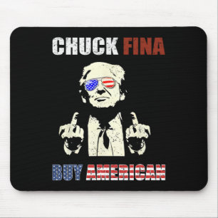 Chuck Fina China Trade Liberation Day Tariff Trump Mouse Mat