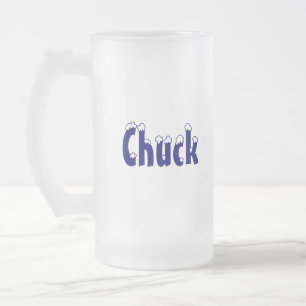 Chuck-Name Style-Frosted Mug