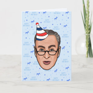 CHUCK SCHUMER BIRTHDAY CARD