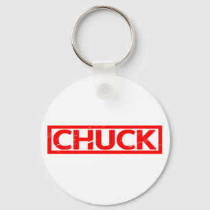 Chuck Stamp Key Ring
