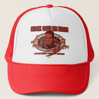 Chuck's Crabs On Your Head Trucker Hat