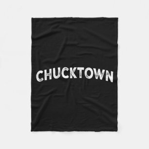 Chucktown fleece blanket