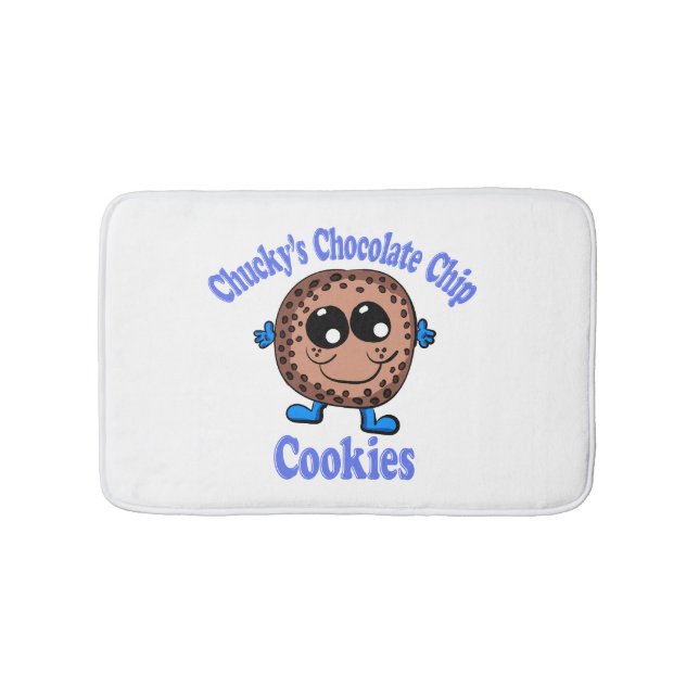 Chucky's Chocolate Chip Cookies Bath Mat (Front)