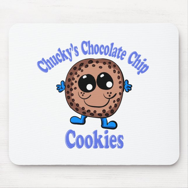 Chucky's Chocolate Chip Cookies Mouse Mat (Front)