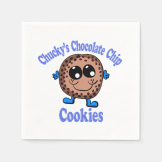 Chucky's Chocolate Chip Cookies Napkin