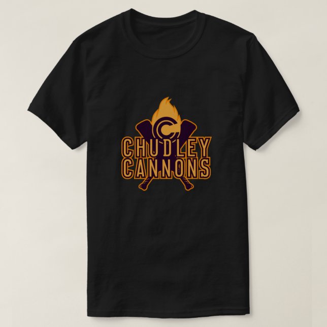 Chudley Cannons Fitted Scoop T-Shirt (Design Front)