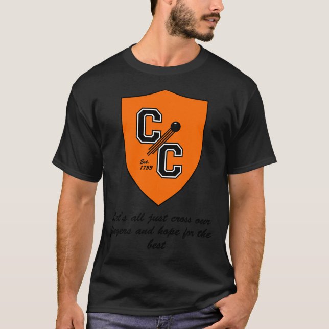 Chudley Cannons Logo With Motto   T-Shirt (Front)