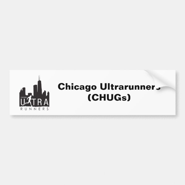 CHUG Bumper Sticker (Front)