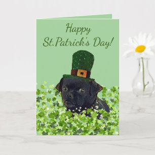 Chug Dog St. Patrick's Day  Card