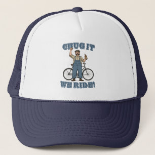 Chug It We Ride Cycling Trucker Hat