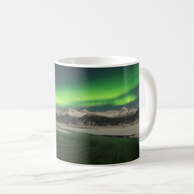Chugach Aurora Coffee Mug (Front Right)
