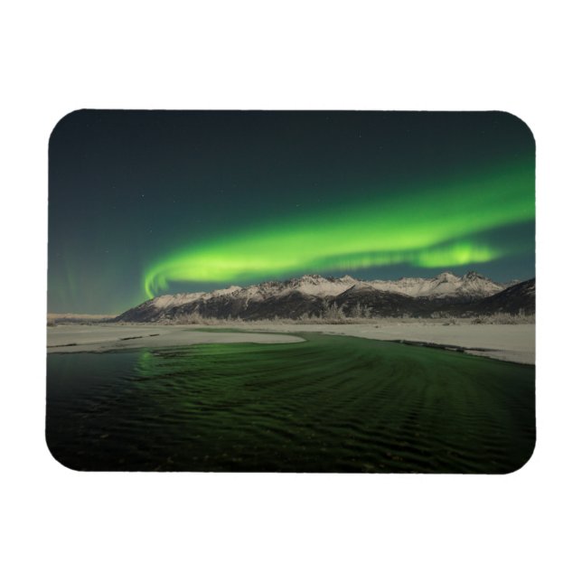 Chugach Aurora Magnet (Horizontal)