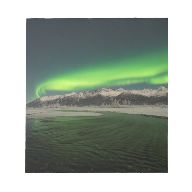 Chugach Aurora Notepad (Front)