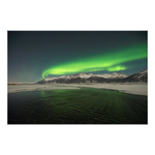 Chugach Aurora Photo Print