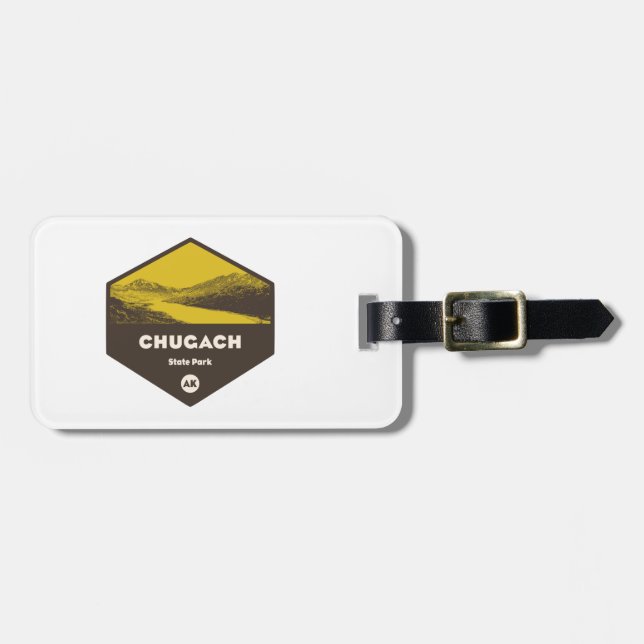 Chugach State Park, Alaska Luggage Tag (Front Horizontal)