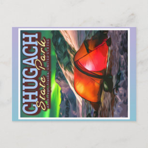 CHUGACH STATE PARK - ANCHORAGE ALASKA  POSTCARD