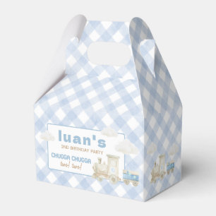 Chugga Chugga Train Birthday Favour Box