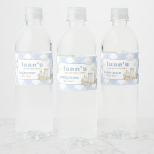 Chugga Chugga Train Birthday  Water Bottle Label