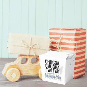 Chugga Chugga Two Two Birthday Takeout Boxes