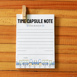 Chugga Chugga Two Two Time Capsule Note Card