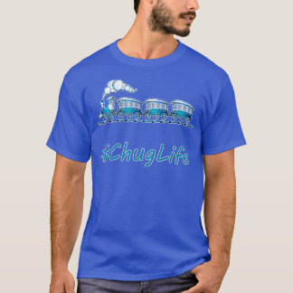 ChugLife Blue Train T-Shirt