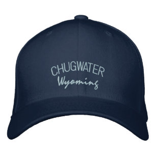 Chugwater Wyoming Embroidered Hat