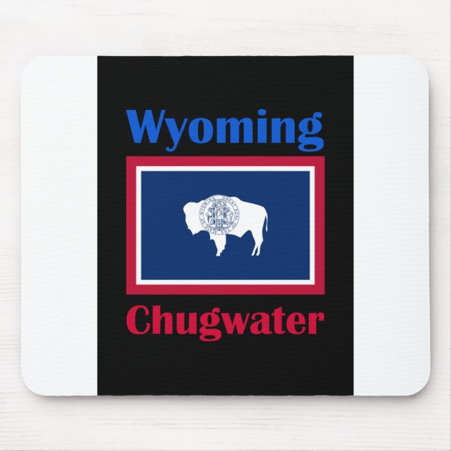 Chugwater Wyoming Mouse Mat (Front)