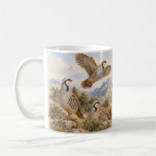 Chukar Partridge Art Coffee Mug