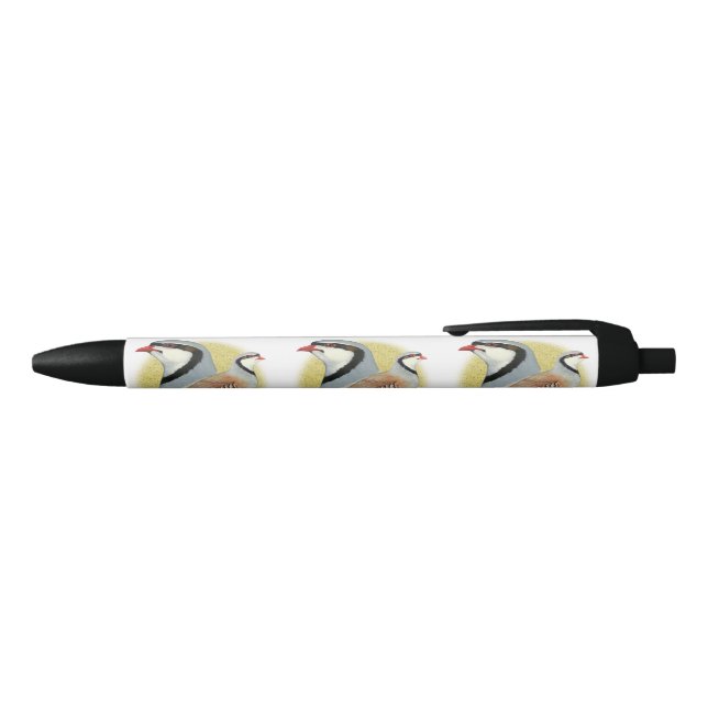 Chukar Partridge Combo Black Ink Pen (Top)